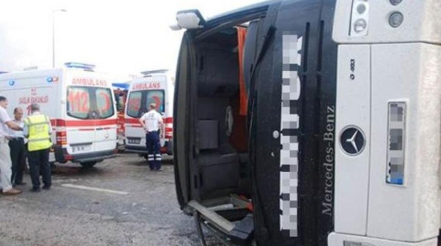 Ankara'da otob&uuml;s faciası: 42 yaralı