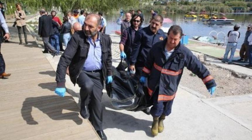 Mogan Gölü'nden erkek cesedi bulundu