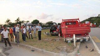 Giresun’da trafik kazası:  7 yaralı