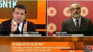 Cüneyt Özdemir'den Sırrı Sakık'a tepki: Batsın bu siyaset