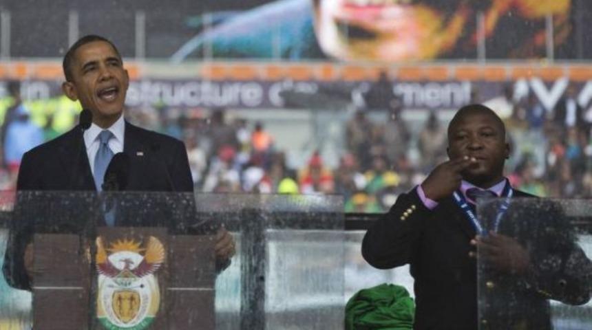 Mandela törenindeki çevirmen: Sahte değil, şizofrenim