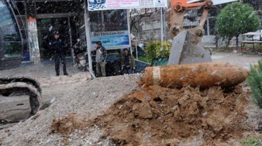 Çanakkale’de patlamamış obüs mermisi bulundu