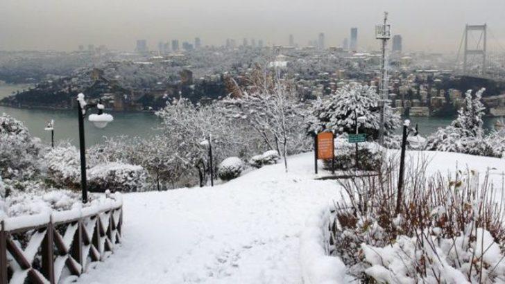 Kar İstanbul’a güzellik kattı
