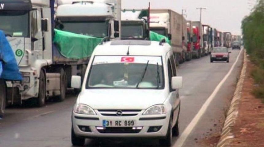 Cilvegözü Kapısı'nda geçişler durduruldu