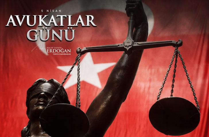 Cumhurbaşkanı Erdoğan'dan 'Avukatlar Günü' paylaşımı
