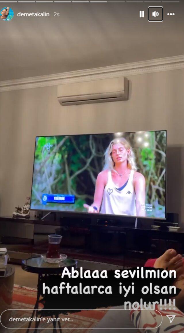 Demet Akalın Survivor Yağmur Banda'ya sert tepki! 