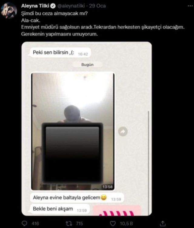 Aleyna Tilki ya kabusu yaşatmıştı! Baltalı sapık jiletli tellerden atlayıp...  4