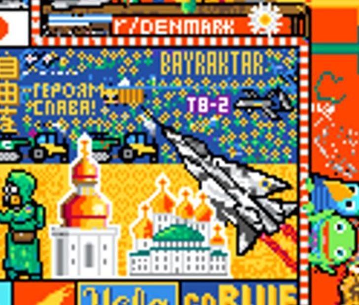 Beyaz tuvali piksel piksel işlediler! Reddit'teki R Place "savaşı" sona erdi: Türklerin savunması damga vurdu G5