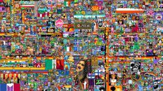 Beyaz tuvali piksel piksel işlediler! Reddit'teki R Place savaşı sona erdi: Türklerin savunması damga vurdu