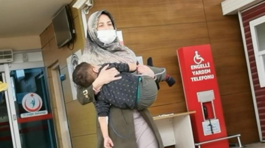 Bursa'da böcek ilacını yiyen 3 yaşındaki Ömer zehirlendi