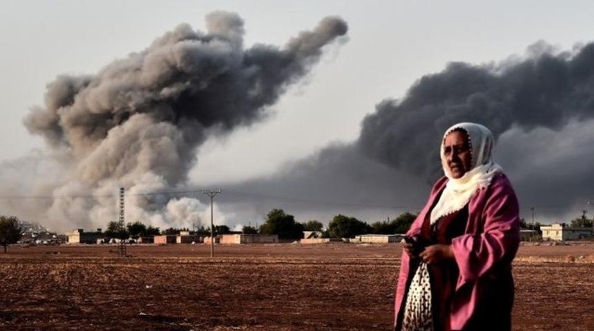 IŞİD'den Kobani'de 'lastik yakma' taktiği