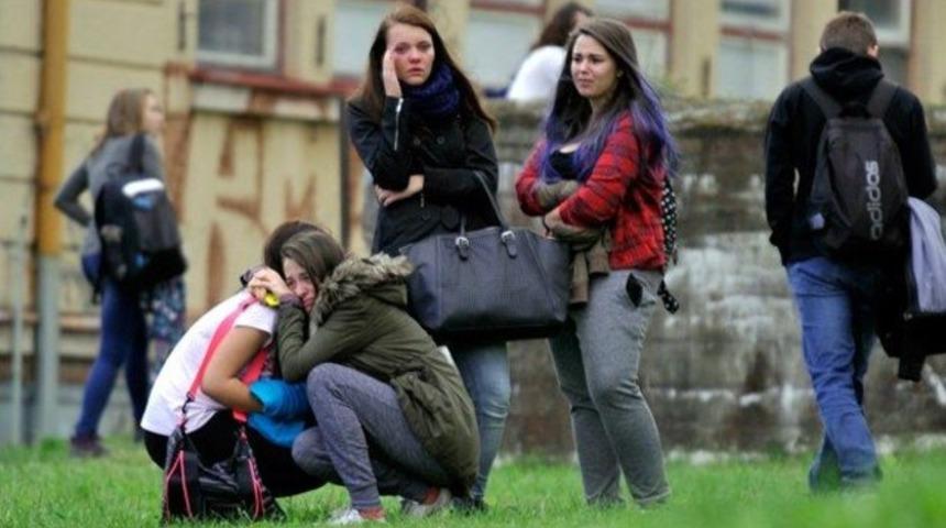 Lisede dehşet: 1 ölü