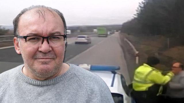 Bulgar polisinden Türk şoföre tokat kamerada! Rüşvet istedi: Komşu, çorba yok mu?