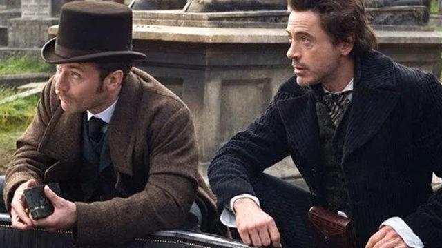 Robert Downey ve Jude Law'lı Sherlock Holmes dizisi geliyor!