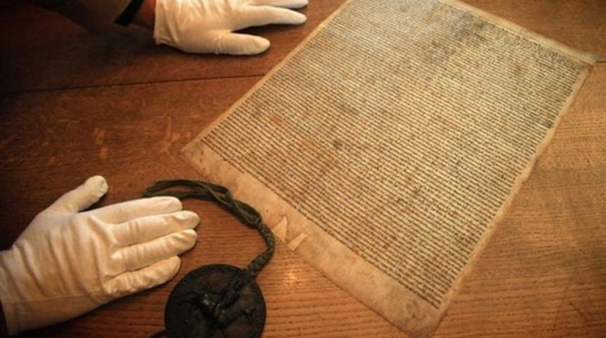 Magna Carta'nın 700 yıllık kopyası bulundu