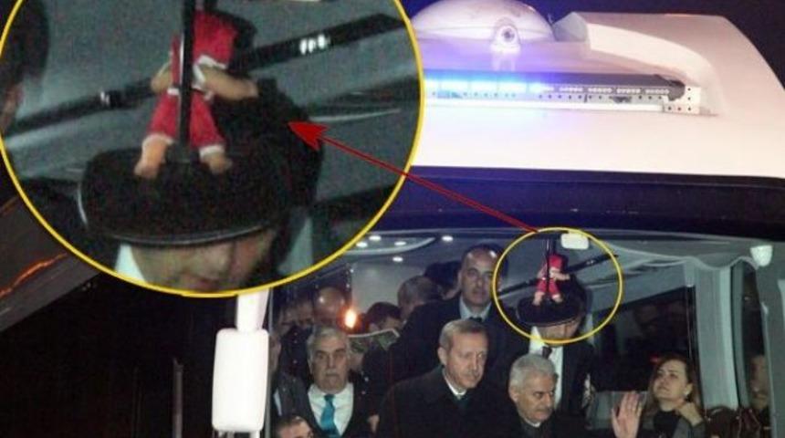 Başbakanlık otobüsünde şaşırtan görüntü
