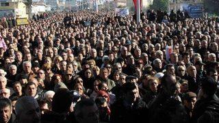 İzmir'de Mustafa Balbay izdihamı