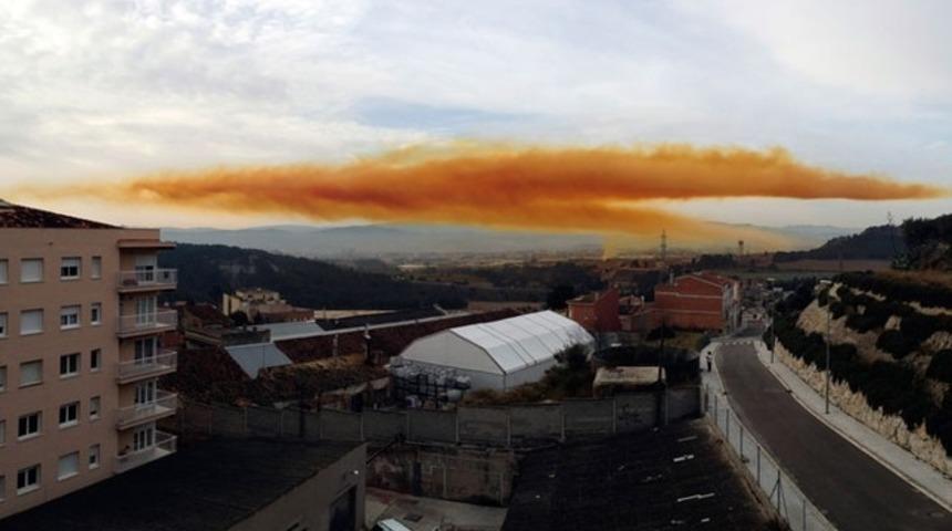 Kimyasal patlama şehri bu hale getirdi
