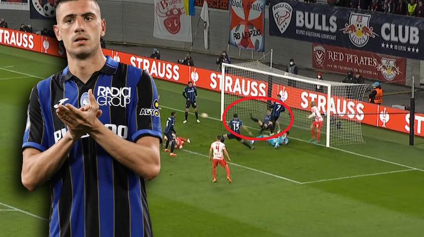 Son dakika: Merih Demiral tarih yazdı! Önce penaltı yaptı sonra...