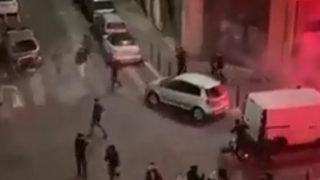 Tarihi skandal! Marsilya-PAOK maçında saldırı düzenlendi...