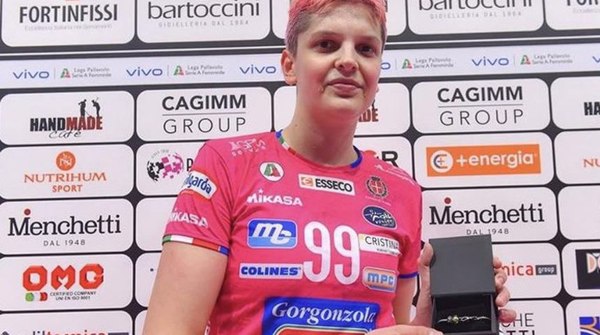 Ebrar Karakurt, İtalya'da normal sezonun MVP'si seçildi