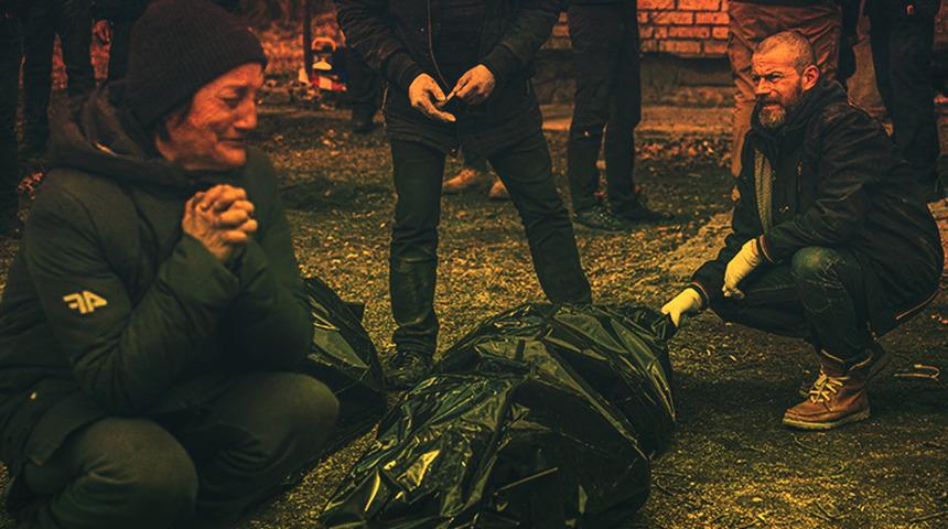 AB'den Bucha'da dikkat çeken mesaj! "Sizin kavganız bizim kavgamızdır"