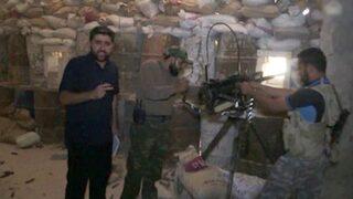 TRT ekibi keskin nişancıların hedefi oldu