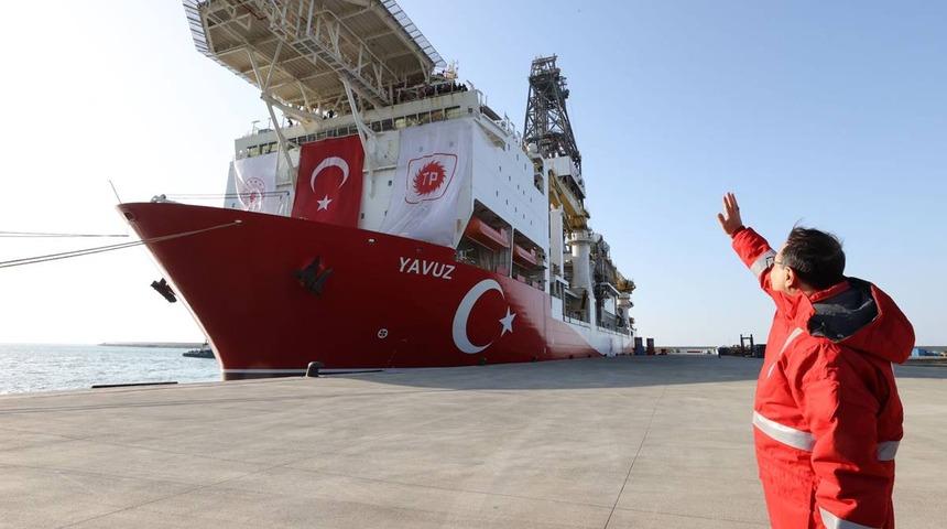 Karadeniz gazı için dev adım! Yavuz Sondaj Gemisi yola çıktı! Dev vana taşınıyor