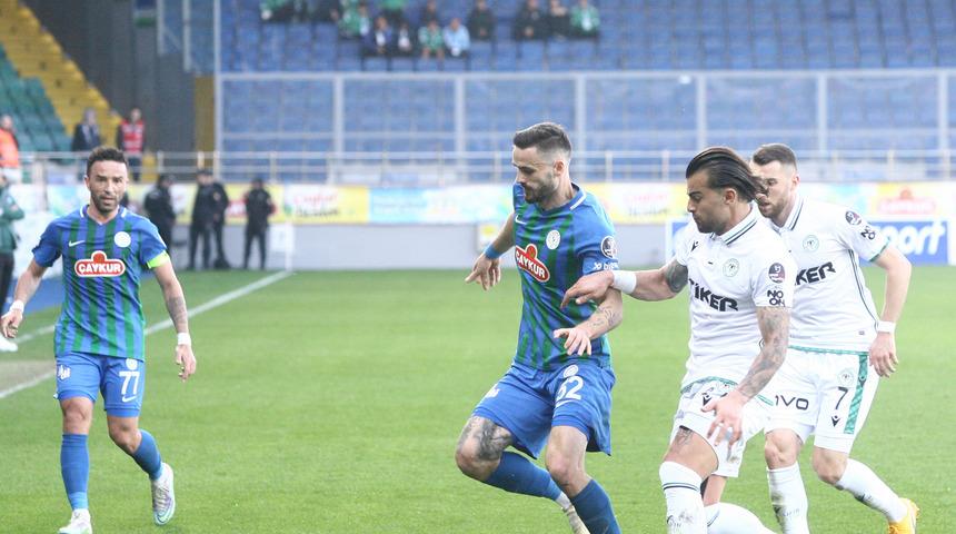 Çaykur Rizespor, Konyaspor'u yıktı ve Fenerbahçe'yi sevindirdi!
