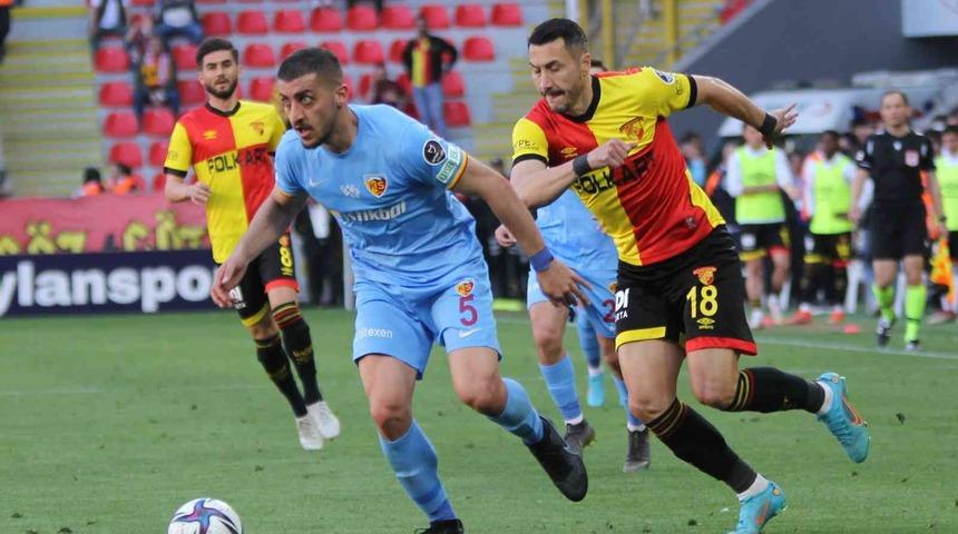 Göztepe'nin umutları eriyor! Kayserispor'a da kaybettiler...