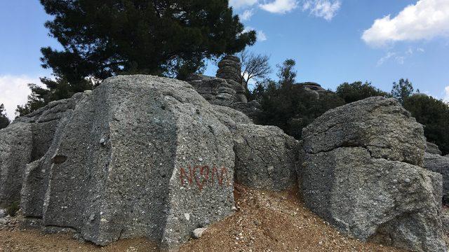'Avatar Diyarı'nda sprey boya skandalı! Aşkını yazmışsın ama insan olamamışsın
