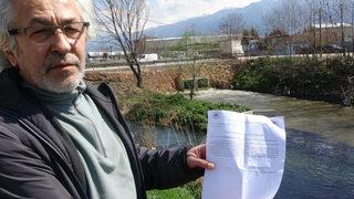 CİMER'i de kandırdılar! Bursa'daki dere zehir saçmaya devam ediyor