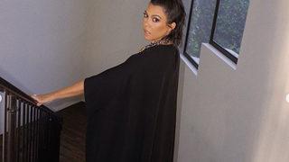 Kourtney Kardashian'dan iddialı seçim! Önünü dönünce herkes ona baktı
