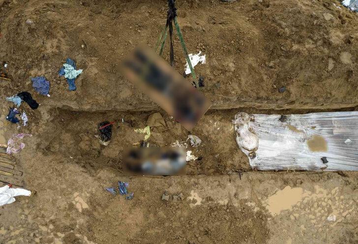 Bucha'dan dünyayı dehşete düşüren fotoğraflar! Çok sayıda ceset çıkarıldı G5