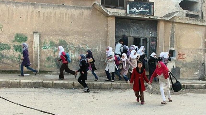 Suriye'de okula havan saldırısı: 12 &ouml;ğrenci &ouml;ld&uuml;