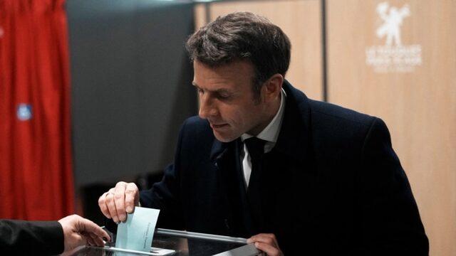 Fransa seçimlerinde ilk tur Macron’un