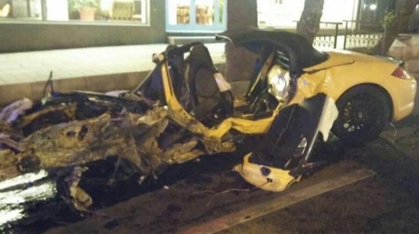 Tahran'da yaşanan Porsche kazasının ardından bir skandal &ccedil;ıktı