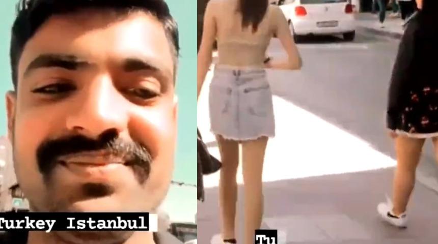 İstanbul'da Pakistanlı sapık! Kadınların gizlice görüntülerini çekip sosyal medyada paylaştı... Büyük tepki