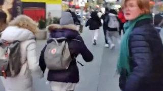 Times meydanında korkutan patlama