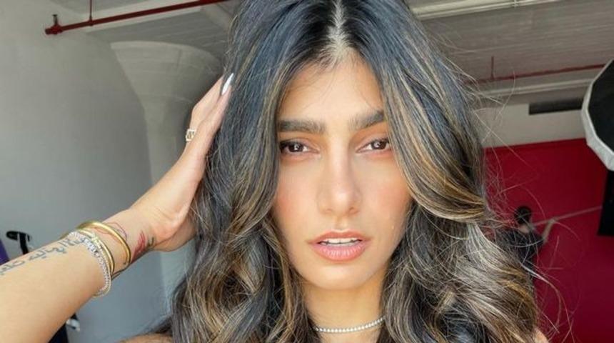 Eski yetişkin film yıldızı Mia Khalifa sevgilisine öyle bir doğum günü sürprizi yaptı ki...