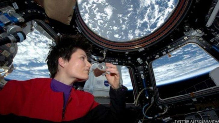 İtalyan astronot uzayda ilk espresso'yu içti