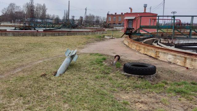 Çernihiv Su Şirketi, saldırıya uğrayan diğer tesislerin fotoğrafların yayımladı.