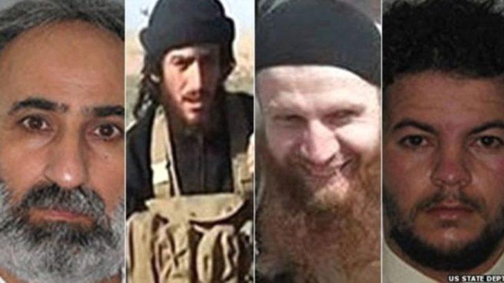 ABD: 4 IŞİD liderinin yakalanması için 20 milyon dolar ödül