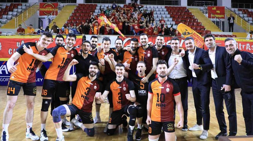 Erkekler Kupa Voley’de ikinci finalist Galatasaray oldu