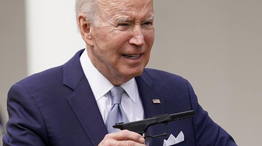 Biden: ABD'de seri numarasız 'hayalat silahlar'ın satışını yasaklıyoruz