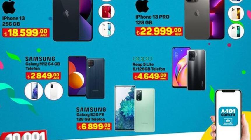 A101 iPhone 13 geldi mi? 2.000 TL indirimli iPhone 13 - iPhone 13 Pro satışı başladı mı?