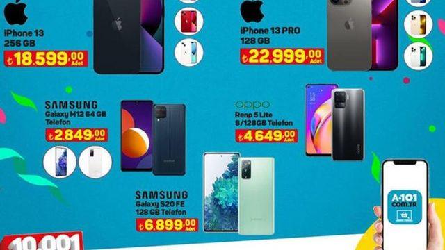 A101 iPhone 13 geldi mi? 2.000 TL indirimli iPhone 13 - iPhone 13 Pro satışı başladı mı?