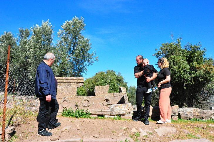 Aigai Antik Kenti'nde ziyaretçi yoğunluğu! Bir yılda 15 katına çıktı G1
