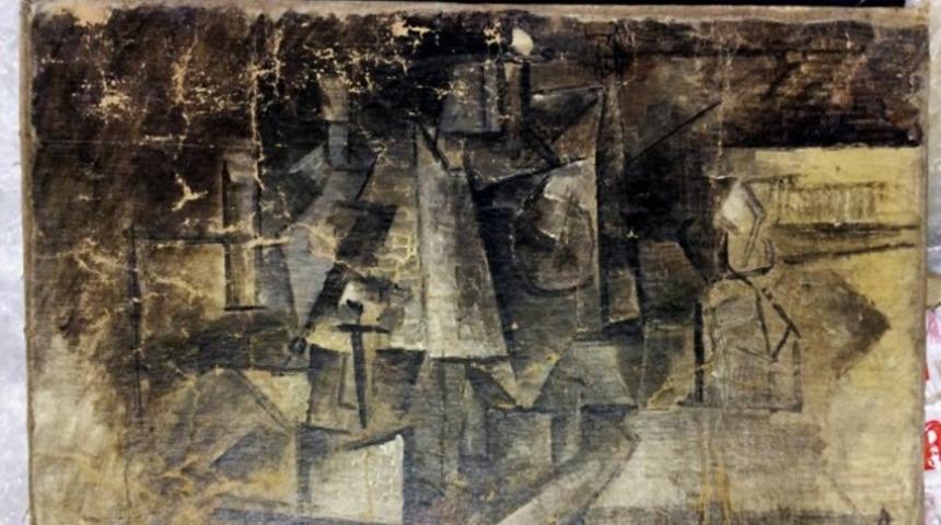 Kargodan 2.5 milyon dolarlık tablo çıktı