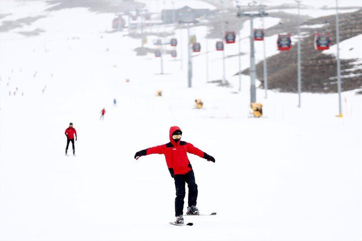 Anadolu'da kayak keyfi ilkbaharda da sürüyor G3